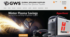 Desktop Screenshot of globalweldingsupplies.co.nz