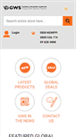 Mobile Screenshot of globalweldingsupplies.co.nz